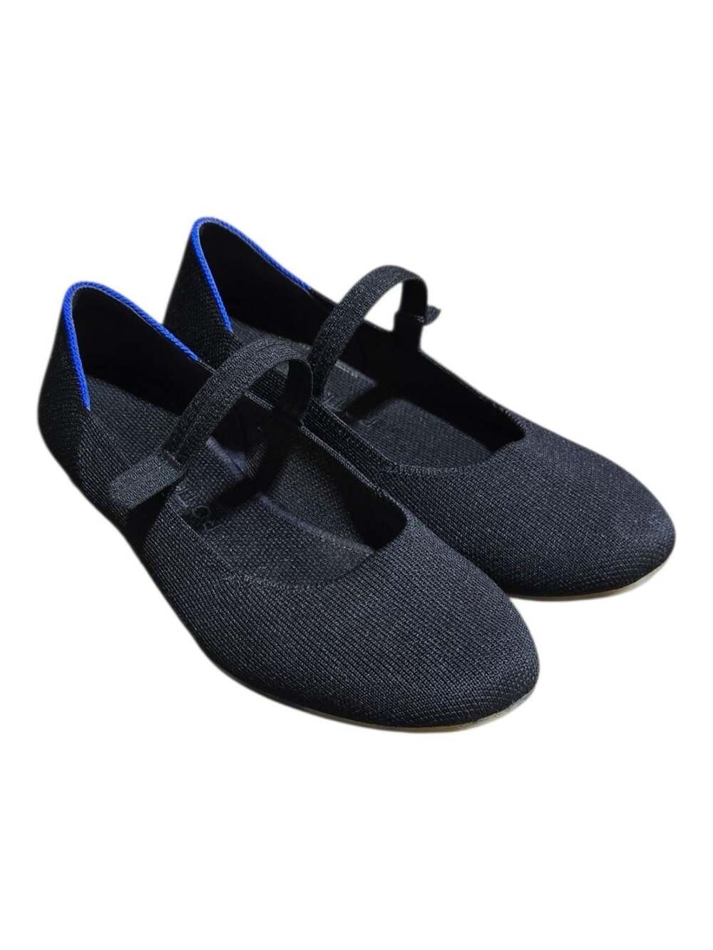 Rothy's The Square Mary Jane Washable Flats Black Size 7